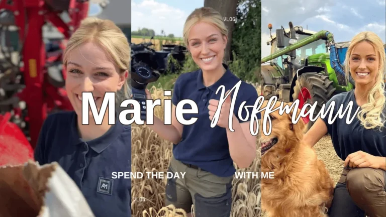 Marie Hoffmann is leading farming ahead with Farmdroid.